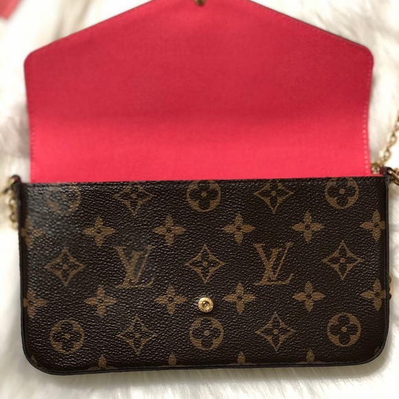 LOUIS VUITTON POCHETTE FELICIE LOVELYBIRD $1400 - Picture 4 of 7